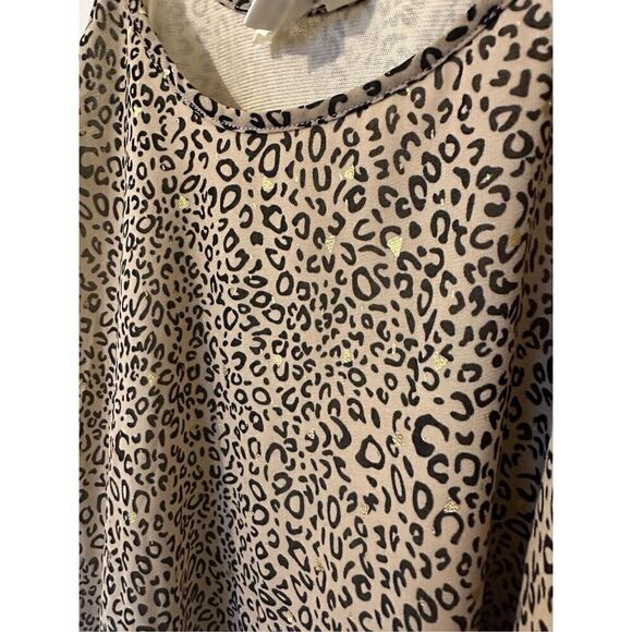 Umgee Leopard Print Tank with Gold Detail - Size S - A6188 - Picture 2 of 5